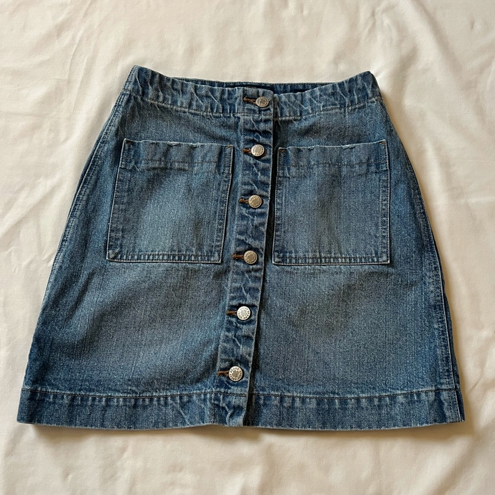Lucky Brand Blue Mini Skirt for Work